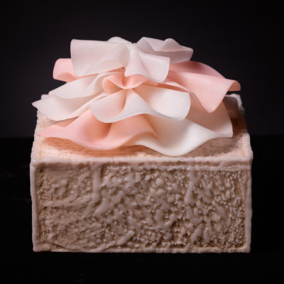 Ocean View II Detail Sinularia Dura Natural and Pink Cabbage Coral